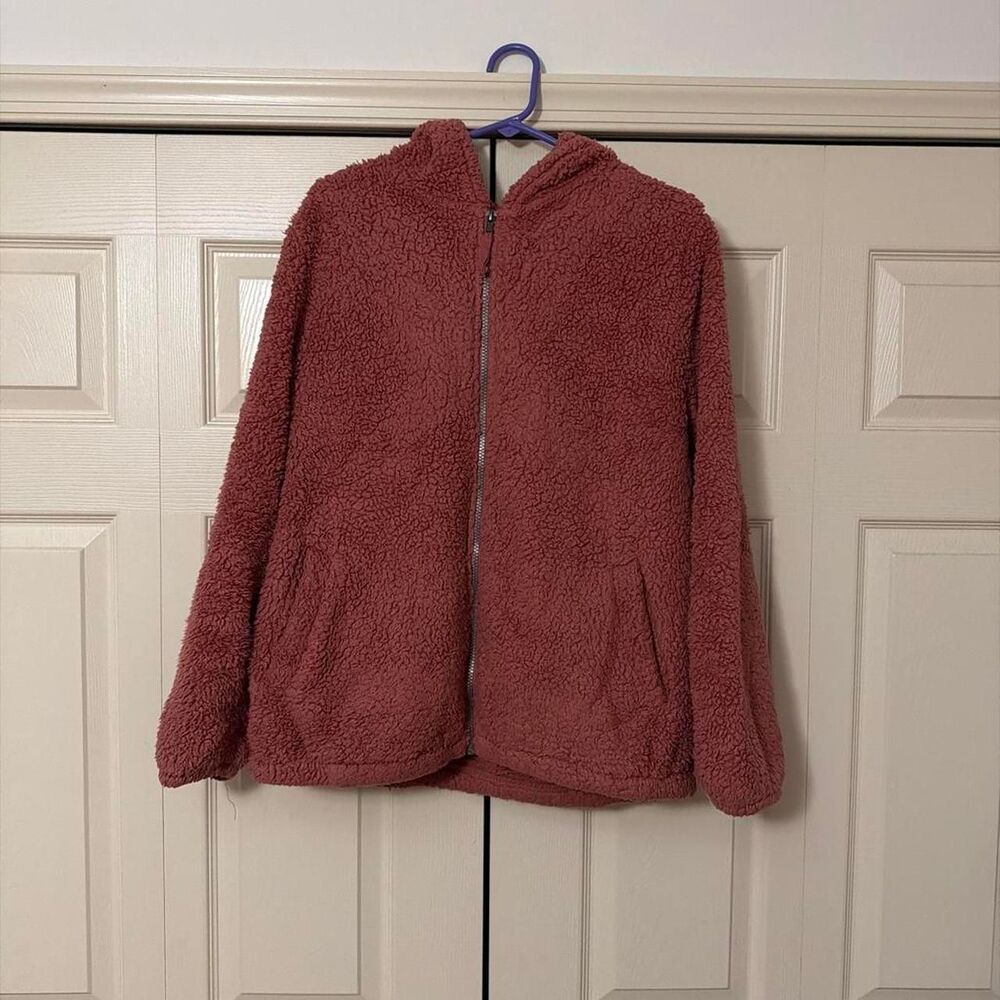 So-clothing Women's Pink and Burgundy Jacket